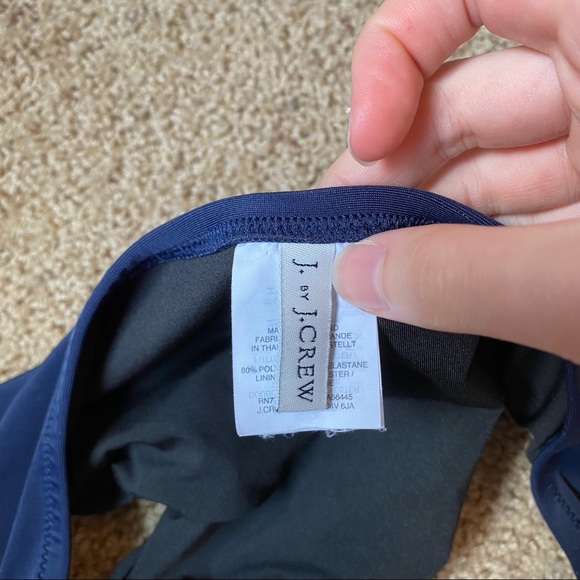 J.Crew French Bikini Bottoms- Navy - Picture 4 of 4